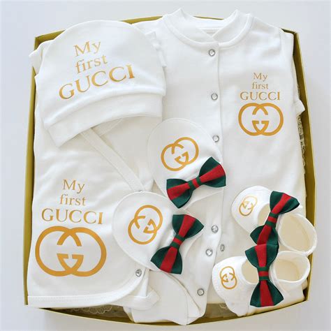 gucci baby girl sale|newborn baby wearing Gucci.